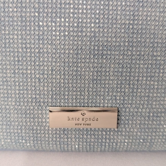 Kate Spade Madison Studded Denim Convertible Crossbody NWT - Picture 7 of 14